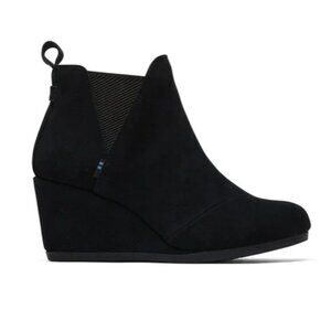 Women's TOMS Kelsey Suede Boots - Black - Size 8 - NWT